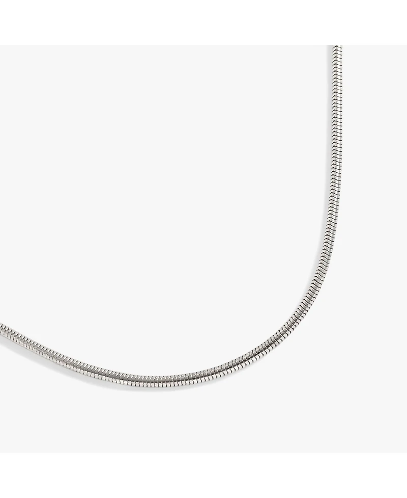 Alex and Ani Round Herringbone Charm Layering Necklace