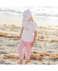 Bits & Bows Toddler Girls Sister Crewneck T-Shirt