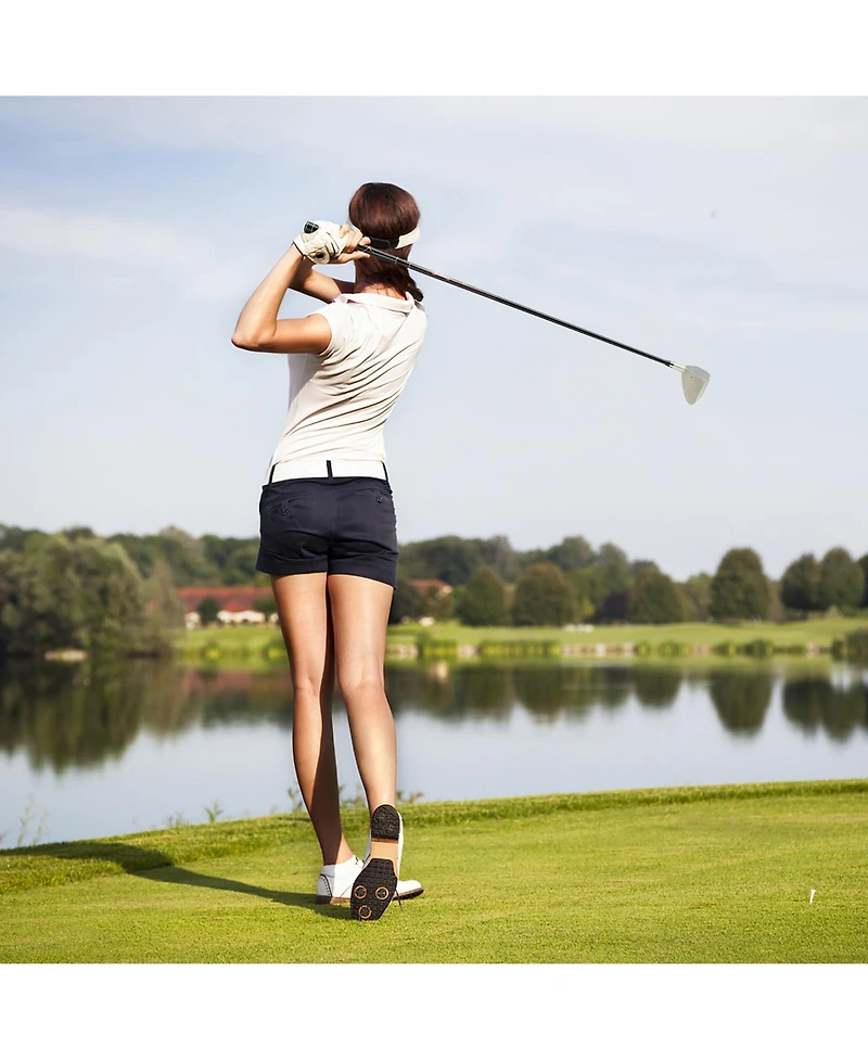 Gymax Women's 9 Pieces Complete Golf Club Set w/ 460cc Alloy Driver & Head Covers