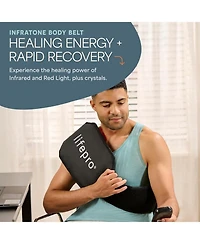 Lifepro Red Light Therapy Belt – Infrared Heating Pad for Back, Shoulder & Body Pain Relief – 660nm & 850nm Near Infrared – Adjus