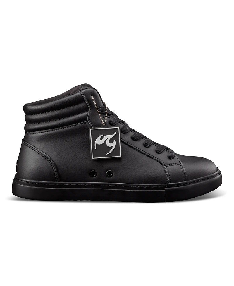 Fuego Men's All-black High-top Sneaker