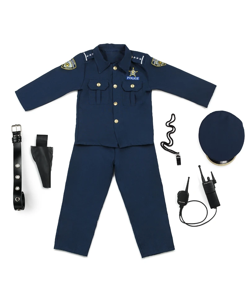 Dress Up America Police Officer Costume Set