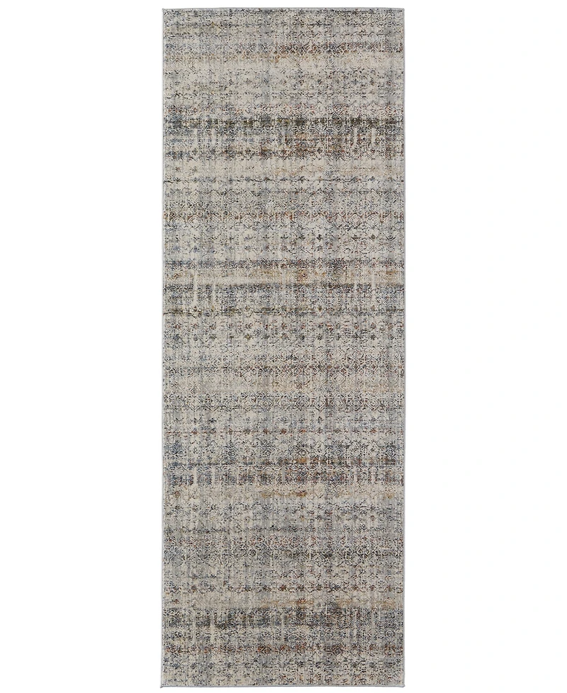 Feizy Kaia 39GLF 2'6"x12' Runner Area Rug