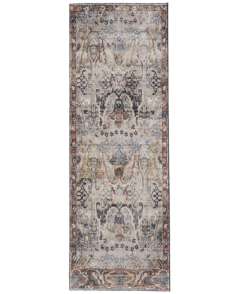 Feizy Melrose 39P2F 2'6"x7'3" Runner Area Rug