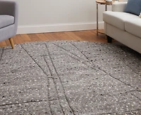 Feizy Dering T6042 8'x8' Round Area Rug