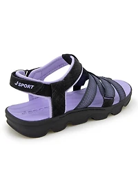 Jbu Women's Kaia Casual Flat Sandals