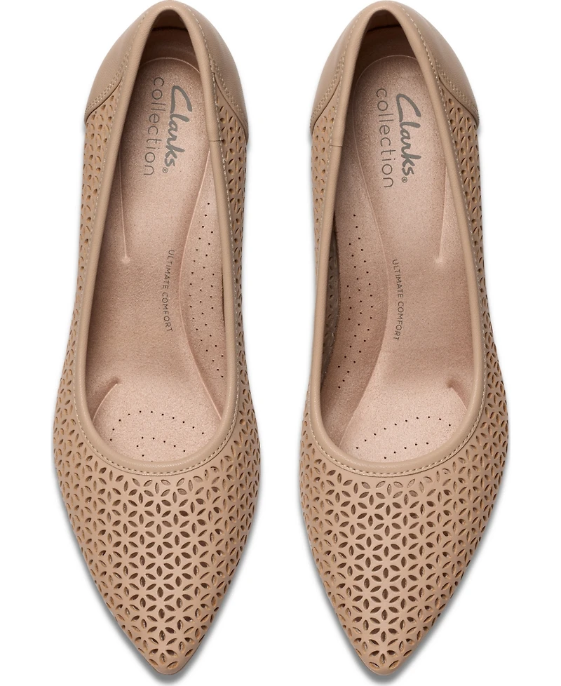 Clarks Collection Women's Kepley Sky Slip-On Pumps
