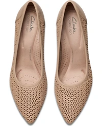 Clarks Collection Women's Kepley Sky Slip-On Pumps