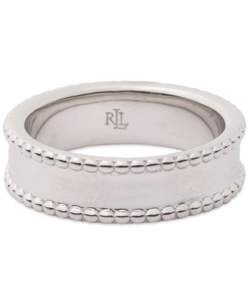 Lauren Ralph Lauren Sterling Silver Band Ring