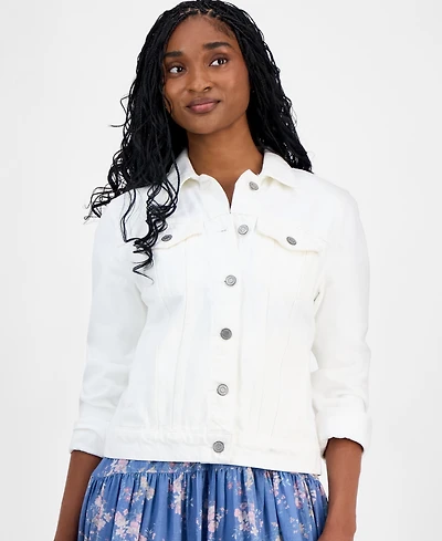 Lucky Brand Cotton Denim Trucker Jacket