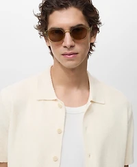 Mango Men's Fine Knit Shirt