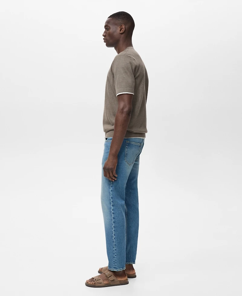 Mango Men's Ben Tapered Fit Jeans