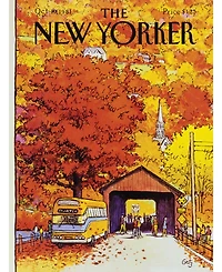 New York Puzzle Company Covered Bridge 1000 Piece Puzzle