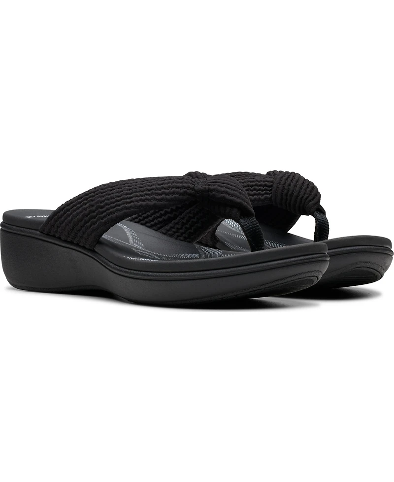 Clarks Cloudsteppers Women's Breeze Rae Erin Slip-On Flat Sandals