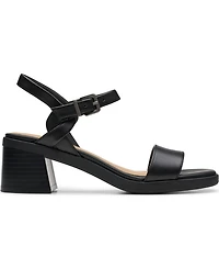 Clarks Collection Women's Jaylan Ray Square Toe Sandals