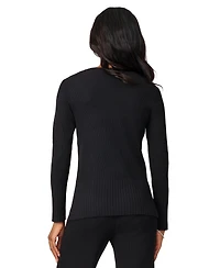 Melissa Paige Women's Ribbed-Knit V-Neck Tunic & Pant Sweater Set