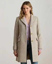 Lauren Ralph Women's Single-Breasted Walker Coat