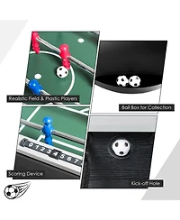 48" Competition Sized Home Recreation Wooden Foosball Table