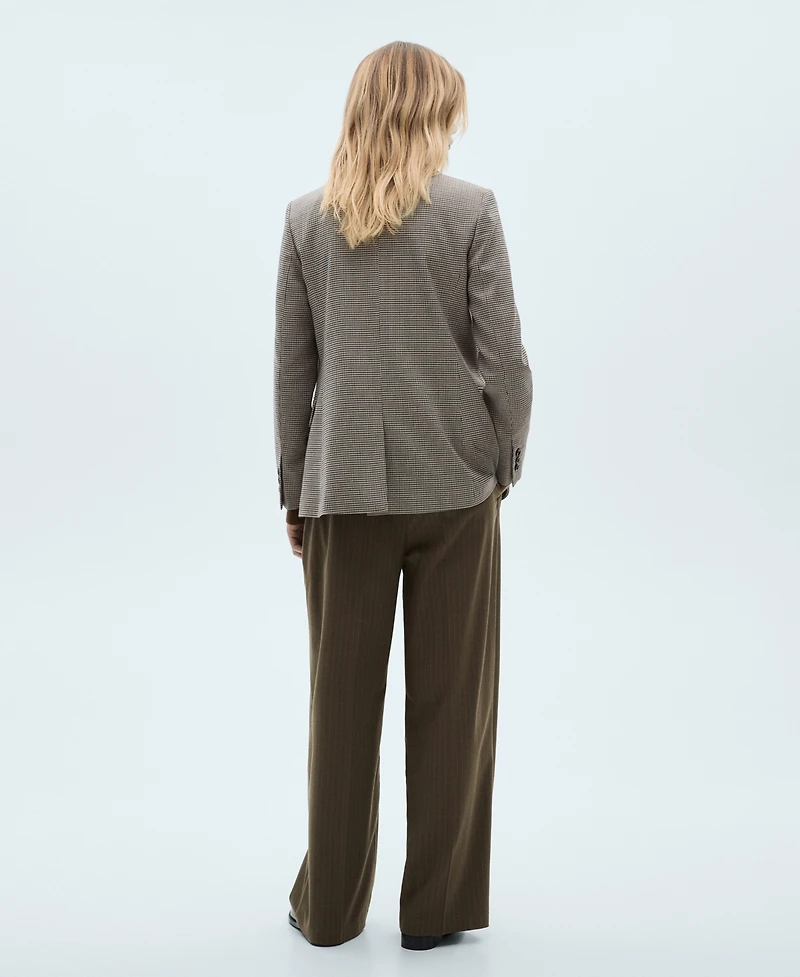 Mango Women's Double-Breasted Jacket