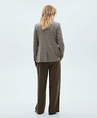Mango Women's Double-Breasted Jacket