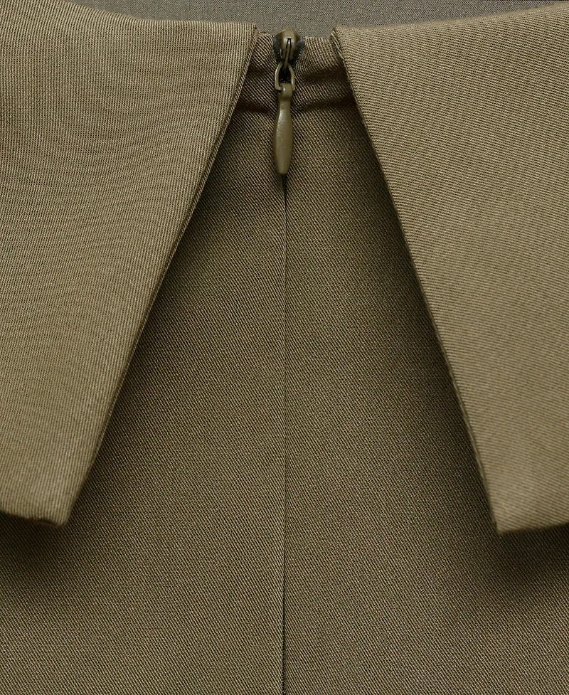 Mango Women's Fitted Off-The-Shoulder Top