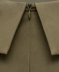 Mango Women's Fitted Off-The-Shoulder Top