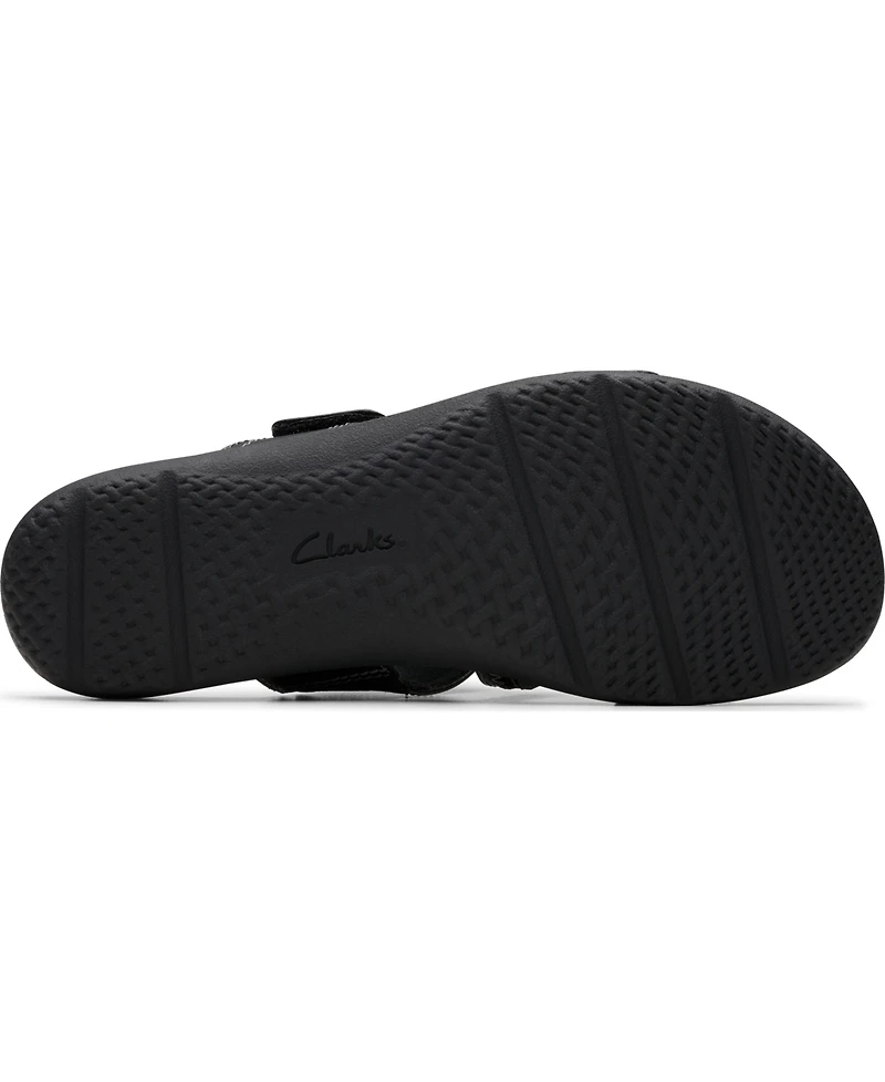Clarks Collection Women's Elizabelle Ave Slip-On Flat Sandals