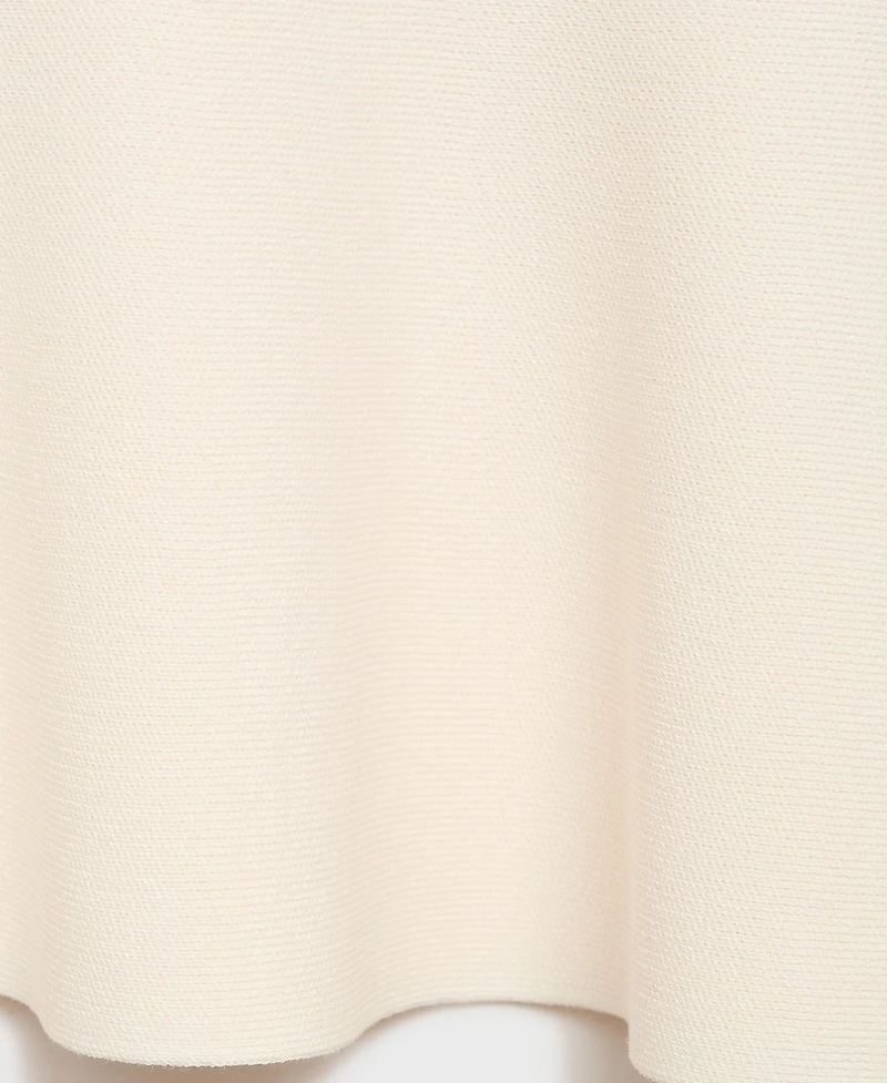 Mango Women's Strapless Knitted Top