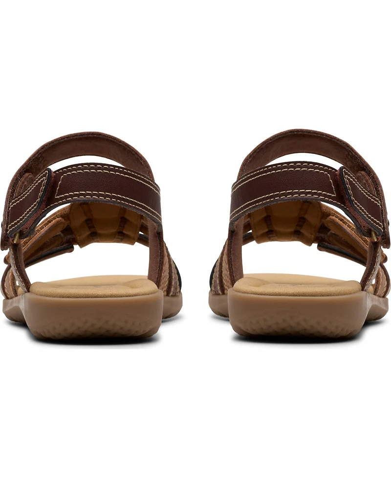Clarks Collection Women's Elizabelle Kay Riptape Flat Sandals