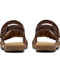 Clarks Collection Women's Elizabelle Kay Riptape Flat Sandals