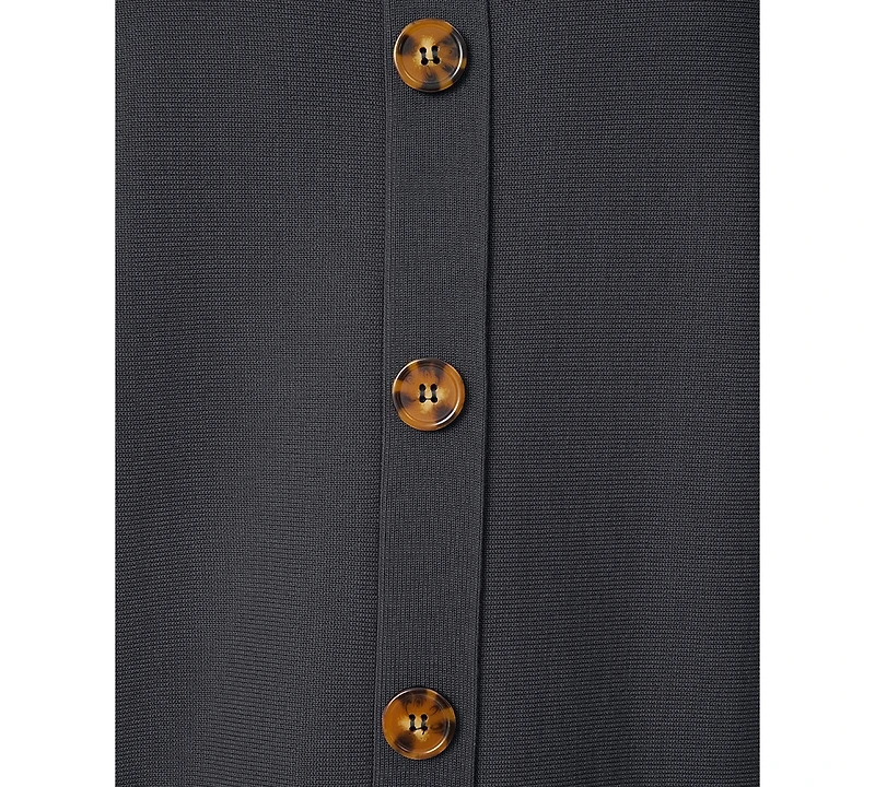 Melissa Paige Women's Boatneck Button-Back Dolman-Sleeve Sweater