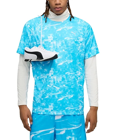 Puma Men's Run Velocity Printed T-Shirt