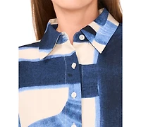 Parker Women's The Jay Printed Collared Button-Front Shirt