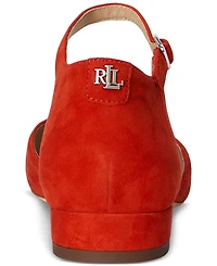 Lauren Ralph Women's Emellie Mary Jane Flats