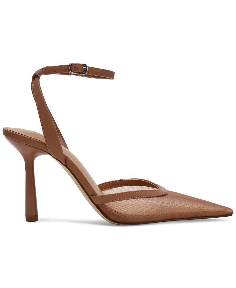 Steve Madden Women's Alliance Mesh Two-Piece Pumps