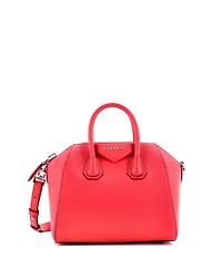 Pre-Owned Givenchy Mini Antigona Bag Leather
