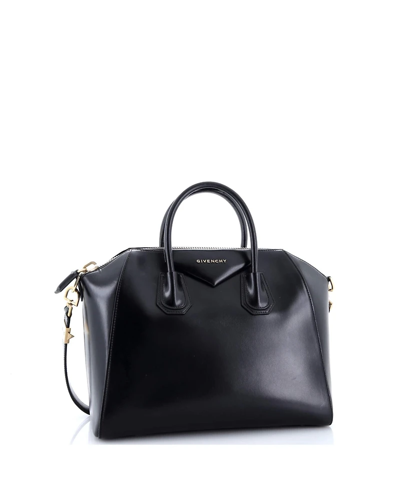 Pre-Owned Givenchy Medium Antigona Bag Glazed Leather
