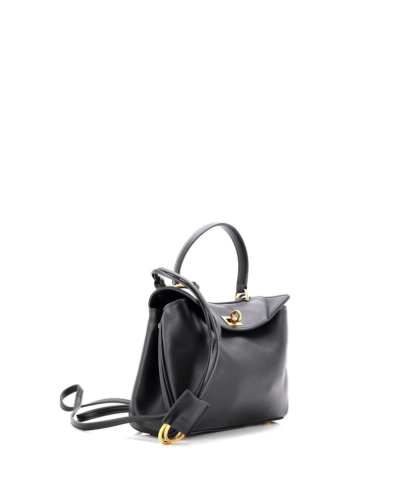 Pre-Owned Balenciaga Mini Rodeo Shoulder Bag Leather