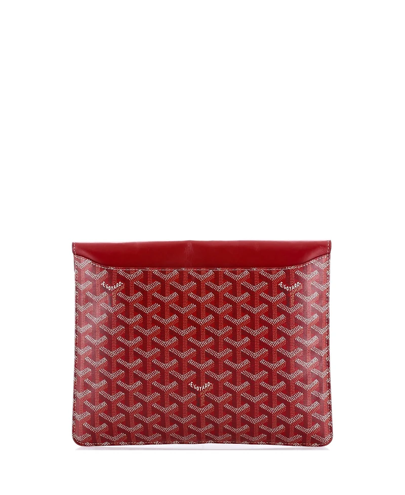 Pre-Owned Goyard Mm Camondo Horizontal Clutch Ii Coated Canvas