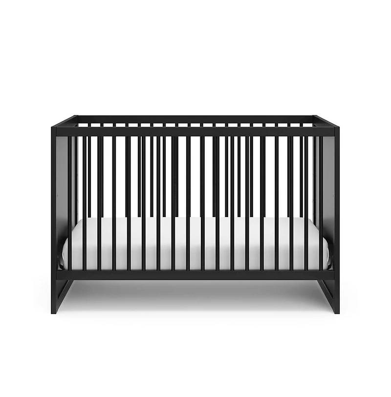Storkcraft Calabasas 3-in-1 Convertible Crib (Black)