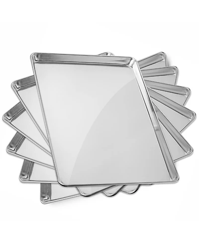 Gridmann 18" x 26" Commercial Grade Aluminum Cookie Sheet Baking Tray Pan Full Sheet