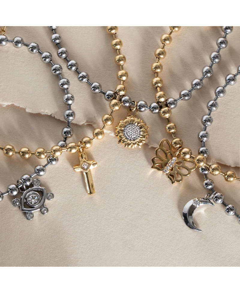 Alex and Ani Cross Ball Chain Bracelet
