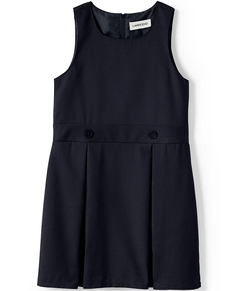 Lands' End Big Girls School Uniform Jumper Top of Knee