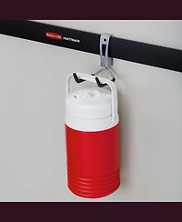 Rubbermaid 1784456 Wall Mounted Rope, Hose, Cooler Garage Storage Utility Hook