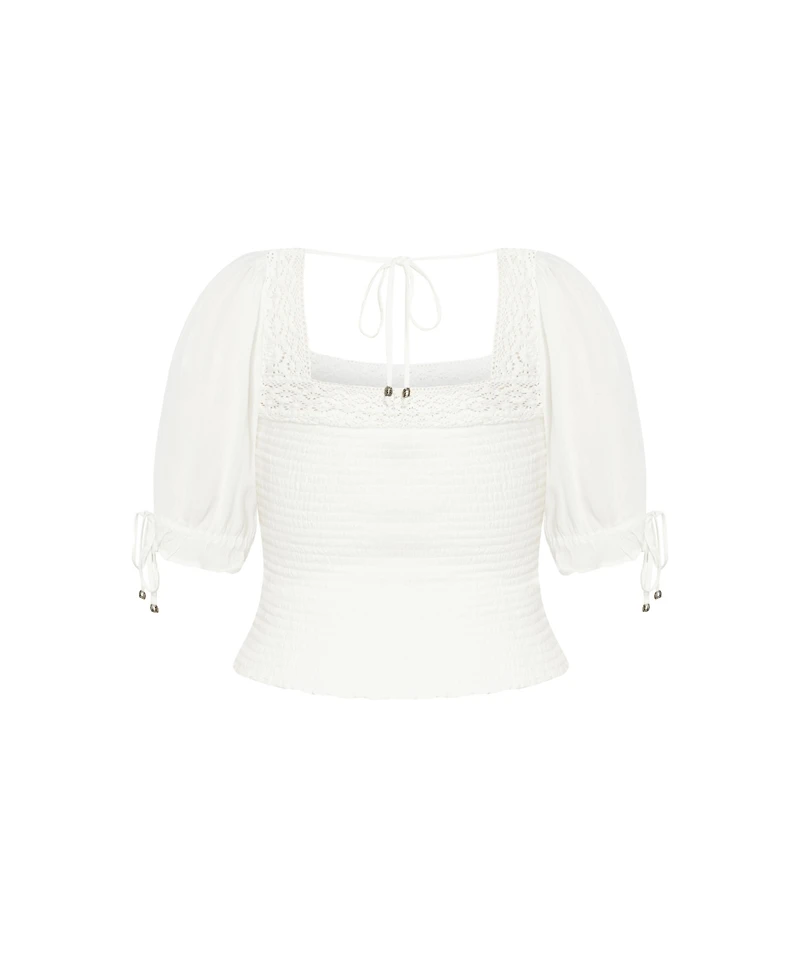 City Chic Plus Aurora Plain Top