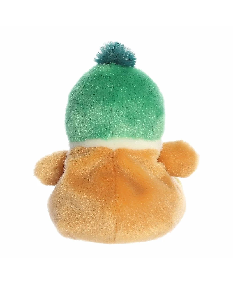 Aurora Mini Puddles Mallard Duck Palm Pals Adorable Plush Toy Multicolor 5"