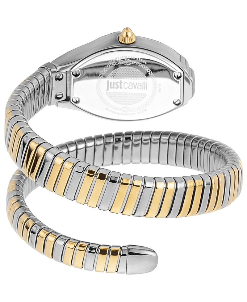 Just Cavalli Women's Silver Stainless Steel Bracelet Watch