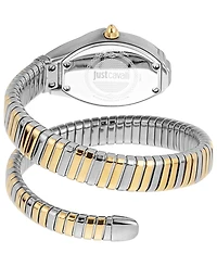 Just Cavalli Women's Silver Stainless Steel Bracelet Watch