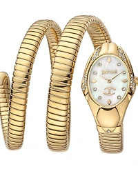 Just Cavalli Women's Gold Stainless Steel Bracelet Watch