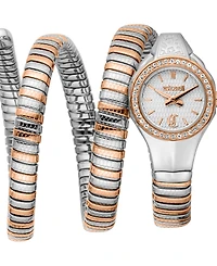 Just Cavalli Women's Silver Stainless Steel Bracelet Watch